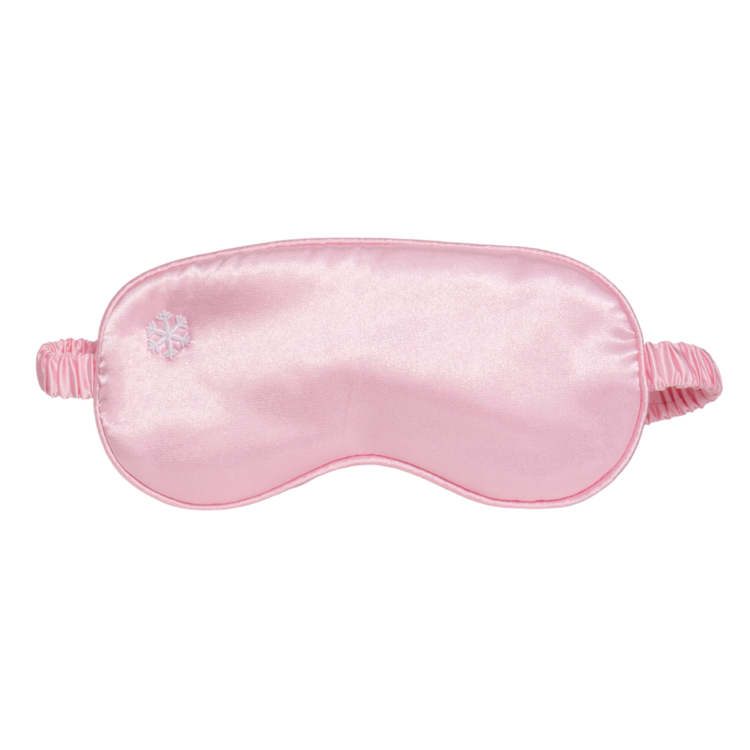 silk, silky mask, silk eye mask, mulberry silk, pink eye mask